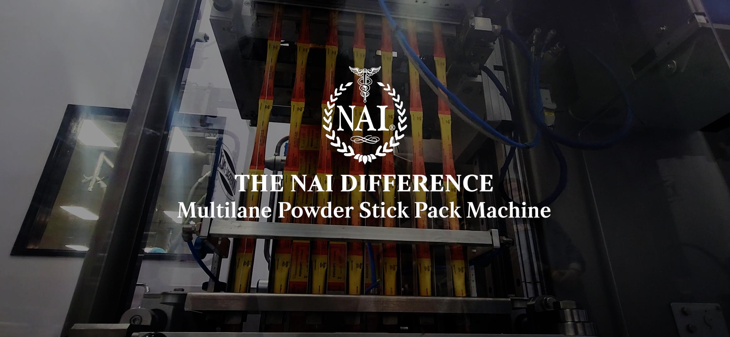 NAI Multi-Lane Stick Pack Machine